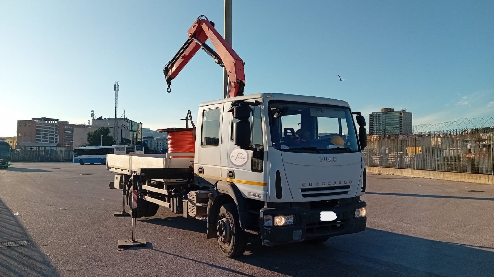 Camion per la logistica di cantiere